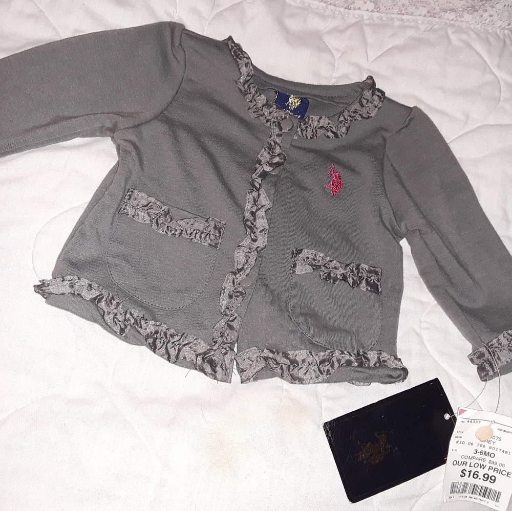 Girs infant sweater